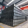 Tubo de acero galvanizado rectangular de la sección hueca S235